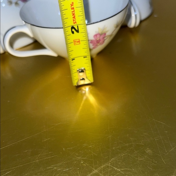 Set of six(6) Classic  Deeland White Floral Tea Cup - Picture 7 of 7